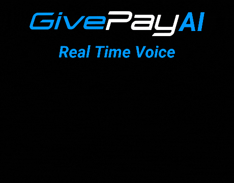 Voice AI Voice Line Integration - Inbound Calls photorealistic GivePay service visual